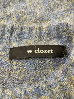 w closet/ダブルクローゼット/ニット/セーター/トップス/ブルー