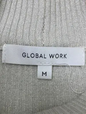 GLOBAL WORK/グローバルワーク/ニット/セーター/トップス/ホワイト/M