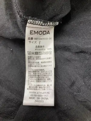 EMODA/エモダ/シャツ/ブラウス/トップス/ブラック/F