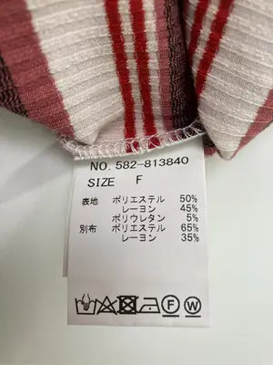 Ray Cassin/レイカズン/Tシャツ/カットソー/トップス/レッド/F