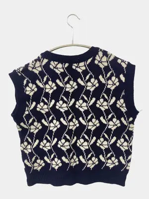 JIN Apparel/ベスト/トップス/ネイビー