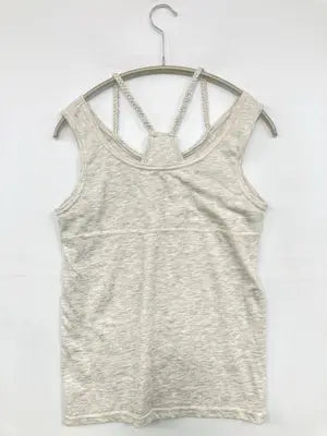 navy natural/ネイビーナチュラル/タンクトップ/トップス/グレー/M