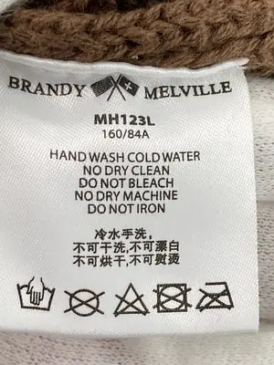 BRANDY MELVILLE/ブランディーメルビル/パーカー/トップス/ブラウン/160/84A
