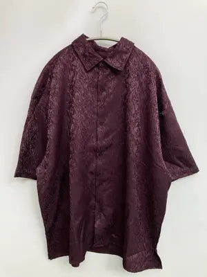 ETELIO/シャツ/ブラウス/トップス/レッド/M