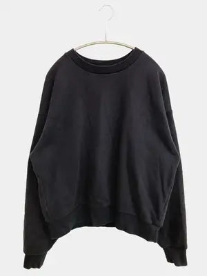 VINTAGESOFT/スウェット/トップス/ブラック/XS