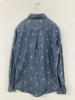 AMERICAN EAGLE/アメリカンイーグル/シャツ/ブラウス/トップス/ブルー/S/P