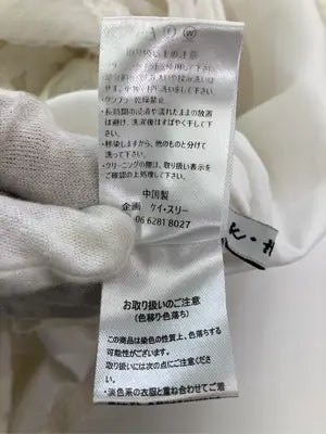 k・three/ケイスリー/シャツ/ブラウス/トップス/ホワイト/M-L対応
