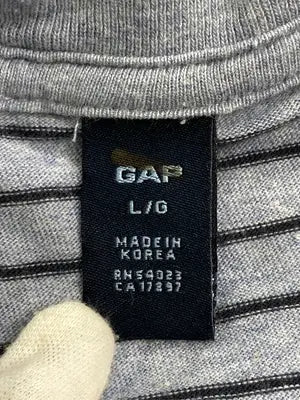 GAP/ギャップ/Tシャツ/カットソー/トップス/グレー/L