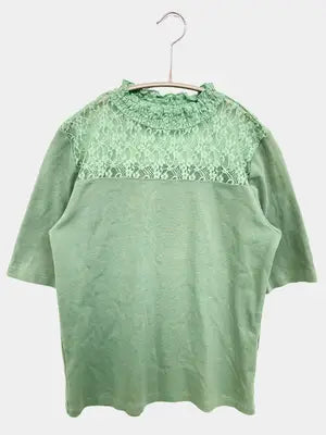 earth music&ecology/アースミュージックアンドエコロジー/Tシャツ/カットソー/トップス/ライトグリーン/M