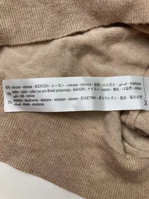 ZARA/ザラ/カーディガン/ボレロ/トップス/ベージュ/USA M