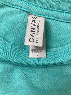 CANVAS/キャンバス/Tシャツ/カットソー/トップス/ライトグリーン/L
