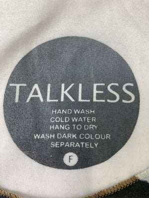 TALKLESS/タンクトップ/トップス/ブラック/F