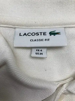 LACOSTE/ラコステ/ポロシャツ/トップス/ホワイト/FR 4/US M