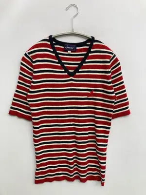 KANGOL/カンゴール/ニット/セーター/トップス/レッド/L
