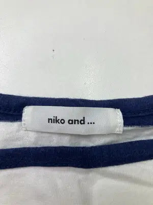 niko and .../ニコアンド/Tシャツ/カットソー/トップス/ホワイト