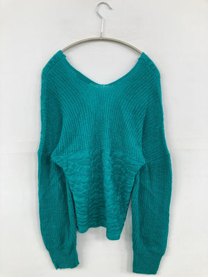 Vigorsunshine/ニット/セーター/トップス/グリーン
