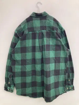 FIELD&FOREST/シャツ/ブラウス/トップス/グリーン/XL