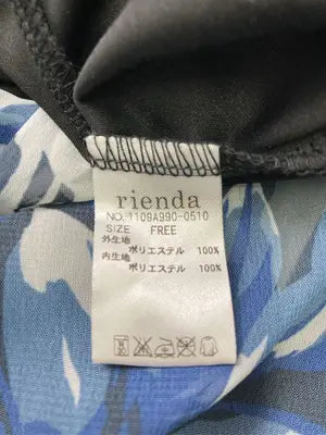 rienda/リエンダ/その他トップス/トップス/ブラック/FREE