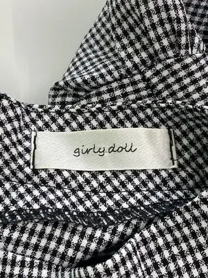 girly doll/ガーリードール/シャツ/ブラウス/トップス/ブラック