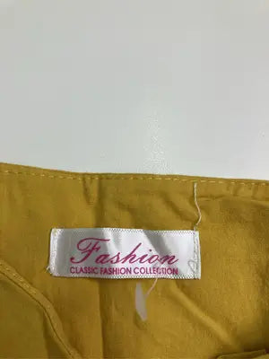 Fashion/ファッション/シャツ/ブラウス/トップス/イエロー