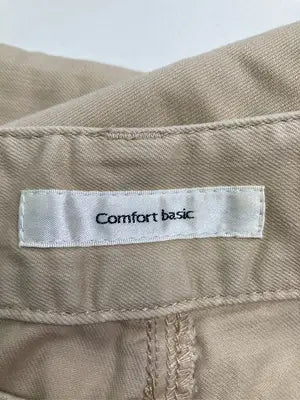 Comfort basic/コンフォートベーシック/チノパンツ/パンツ/ベージュ/M