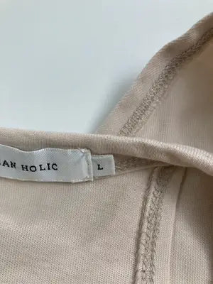 AMERICAN HOLIC/アメリカンホリック/Tシャツ/カットソー/トップス/ベージュ/L