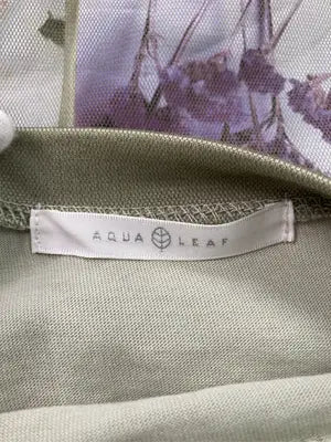 AQUALEAF/アクアリーフ/Tシャツ/カットソー/トップス/カーキ/F