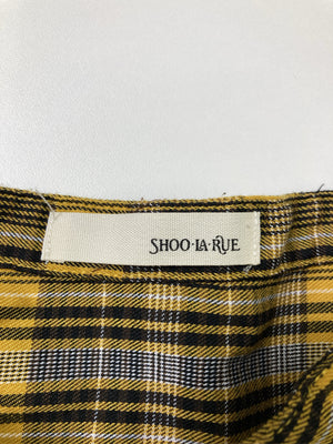 SHOO LA  RUE/シューラルー/シャツワンピース/ワンピース/ドレス/イエロー/F