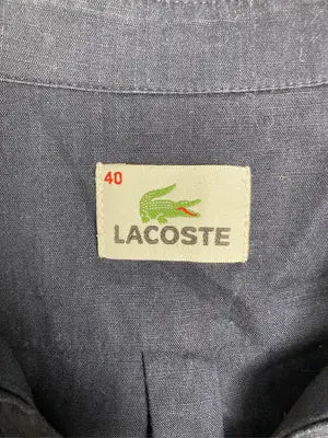 LACOSTE/ラコステ/シャツワンピース/ワンピース/ドレス/ネイビー/40