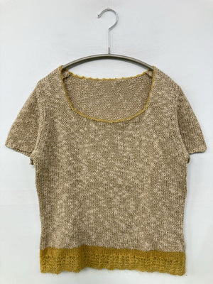 LAUTREAMONT/ロートレアモン/Tシャツ/カットソー/トップス/ベージュ/2