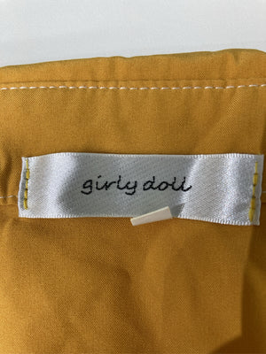 girly doll/ガーリードール/シャツ/ブラウス/トップス/イエロー/L