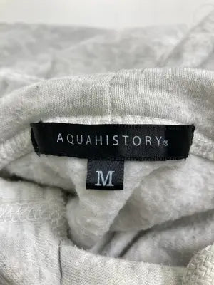 AQUAHISTORY/パーカー/トップス/グレー/M