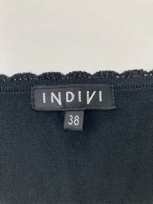 INDIVI/インディヴィ/Tシャツ/カットソー/トップス/ブラック/38