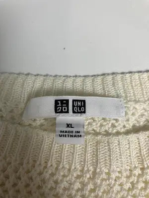 UNIQLO/ユニクロ/ニット/セーター/トップス/アイボリー/XL