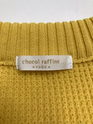 chocol raffine/ショコラフィネ/カーディガン/ボレロ/トップス/イエロー/F