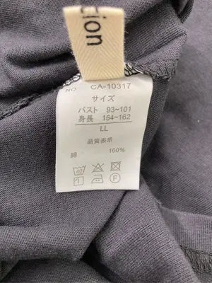 LIVETION/Tシャツ/カットソー/トップス/ブラック/LL
