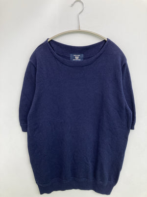 COMME CA COMMUNE/コムサコミューン/ニット/セーター/トップス/ネイビー/L