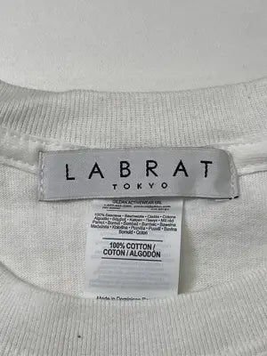 LABRAT/Tシャツ/カットソー/トップス/ホワイト/L