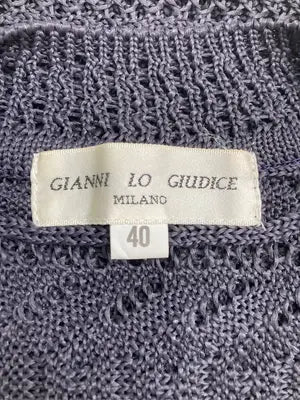 GIANNI LO GIUDICE/ニット/セーター/トップス/ネイビー/40