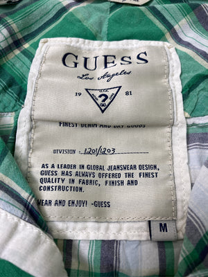 GUESS/ゲス/シャツ/ブラウス/トップス/グリーン/M
