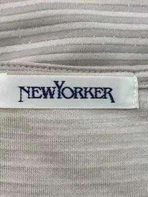 Newyorker/ニューヨーカー/Tシャツ/カットソー/トップス/ベージュ/L