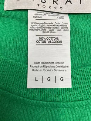 LABRAT/Tシャツ/カットソー/トップス/グリーン/L