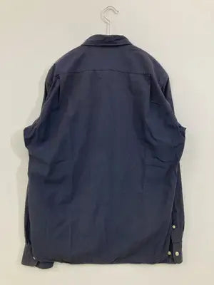 無印良品/ムジルシリョウヒン/シャツ/ブラウス/トップス/ネイビー/L