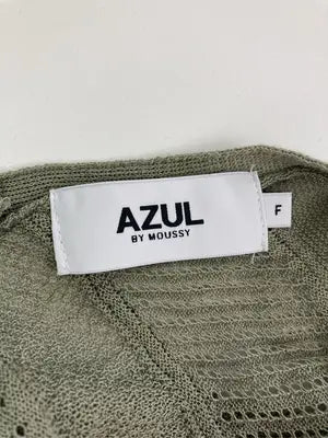 AZUL by MOUSSY/アズールバイマウジー/カーディガン/ボレロ/トップス/カーキ/F