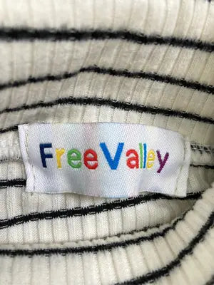 FreeValley/Tシャツ/カットソー/トップス/アイボリー/160/84A