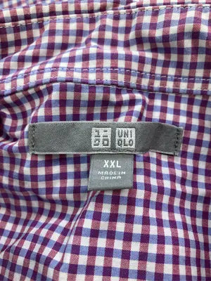UNIQLO/ユニクロ/シャツ/ブラウス/トップス/パープル/XXL