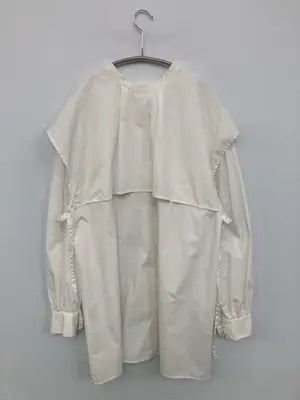 w closet/ダブルクローゼット/シャツ/ブラウス/トップス/ホワイト/M  バスト79～87  身長154～162