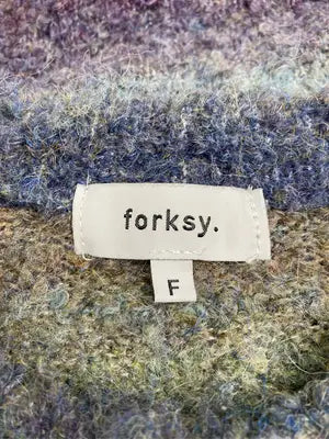 forksy./フォルクシー/カーディガン/ボレロ/トップス/パープル/F