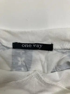 One Way/ワンウェイ/Tシャツ/カットソー/トップス/ホワイト/M