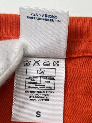 TRUSS/トラス/Tシャツ/カットソー/トップス/オレンジ/S